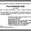 Adleff Friederike 1892-1982 Todesanzeige
